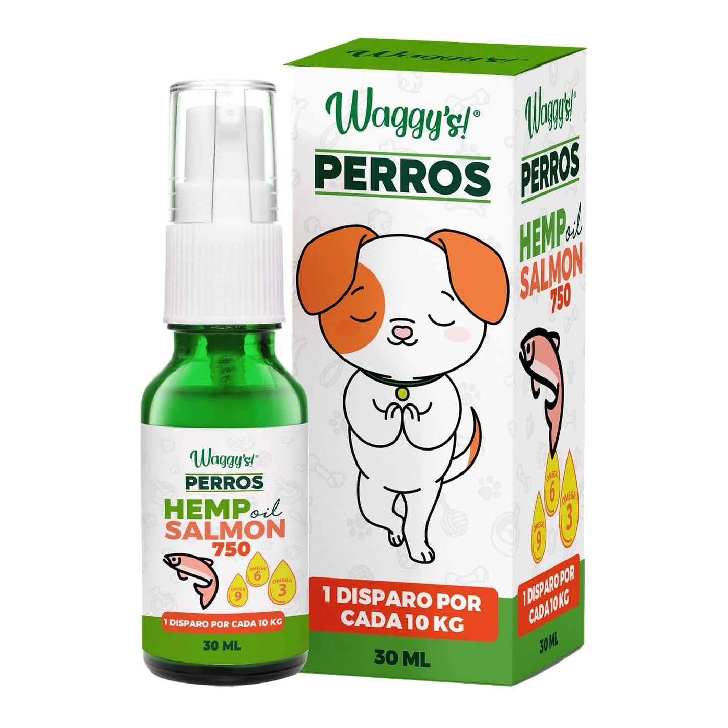 ACEITE SALMON PERROS HEMP 750 30 ML
