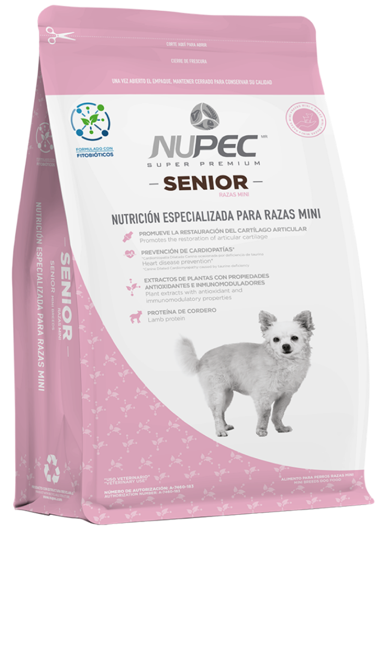 NUPEC SENIOR RAZAS MINIS 3 KG