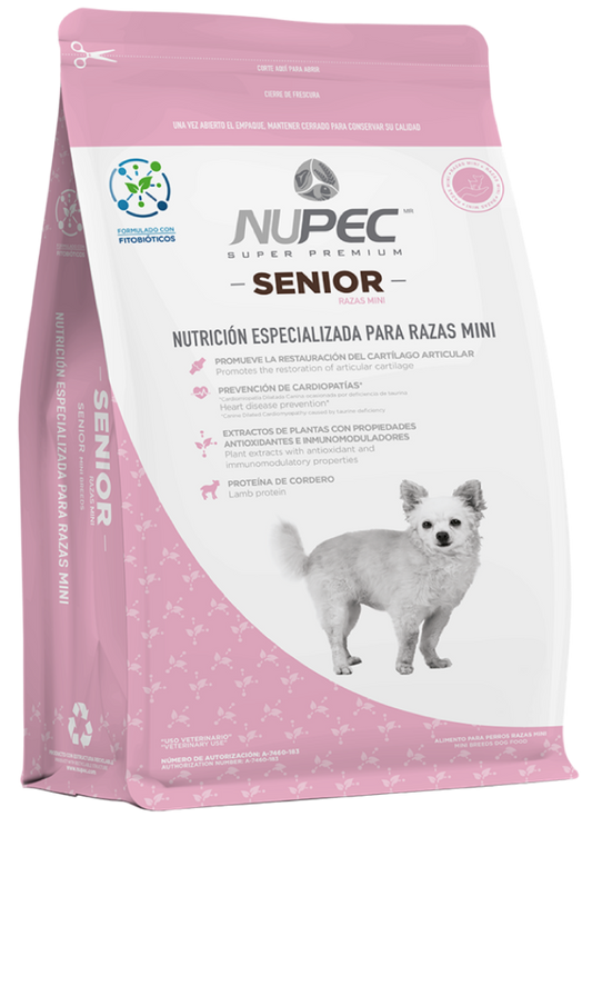 NUPEC SENIOR RAZAS MINIS 3 KG