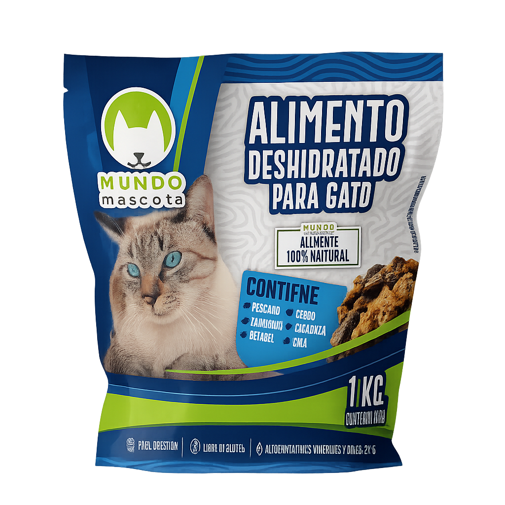 ALIMENTO DESHIDRATA PARA GATO 1 KG