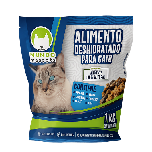 ALIMENTO DESHIDRATA PARA GATO 1 KG