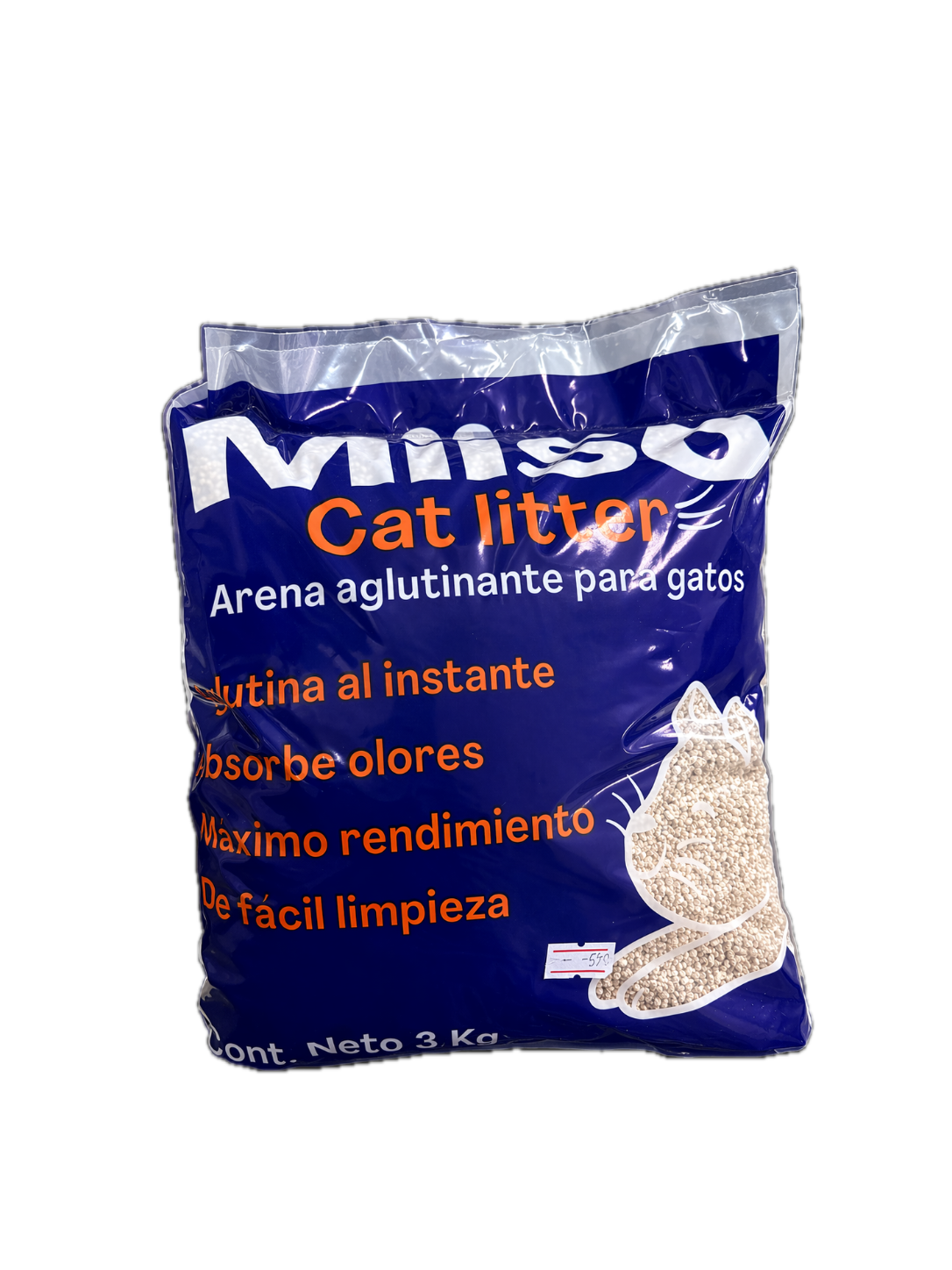 Arena Aglutinante para Gatos 3 kg