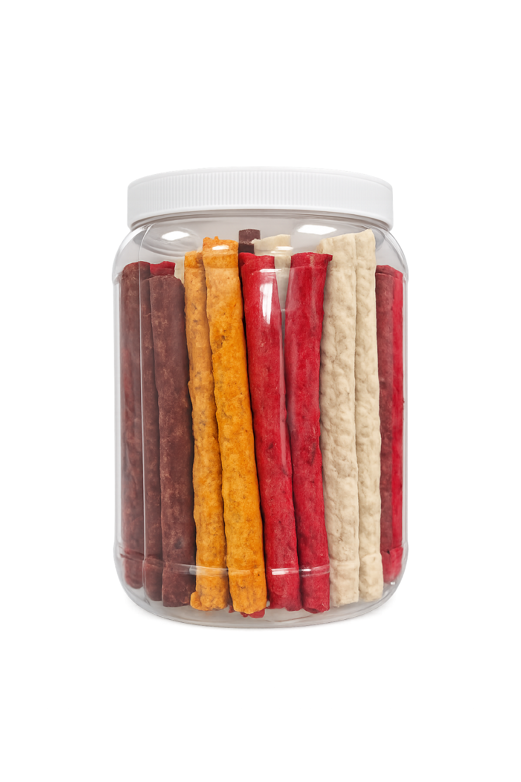 Stick de Carnaza de Colores para Perro | Pieza