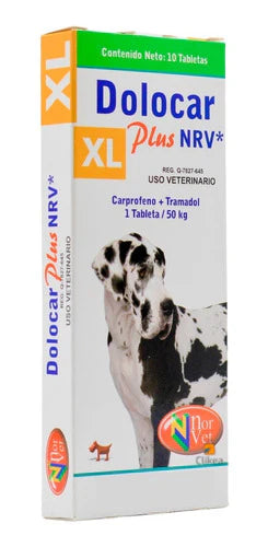 DOLOCAR PLUS NRV XL 10 TABS