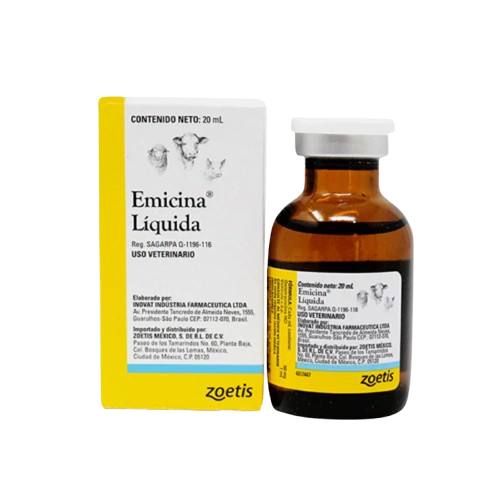 EMICINA LIQUIDA INYECTABLE 20ML