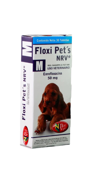 FLOXI PETS M CON 30 TABLETAS