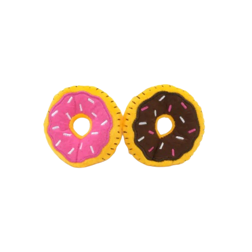 JUGUETE GATO CATNIP DONUTS 2 PACK
