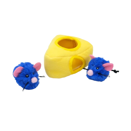 JUGUETE GATO CATNIP MICE N CHEESE