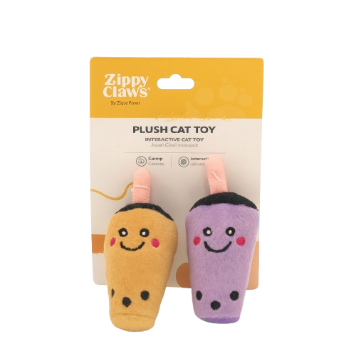 JUGUETE GATO CATNIP MILK TEA AND TARO