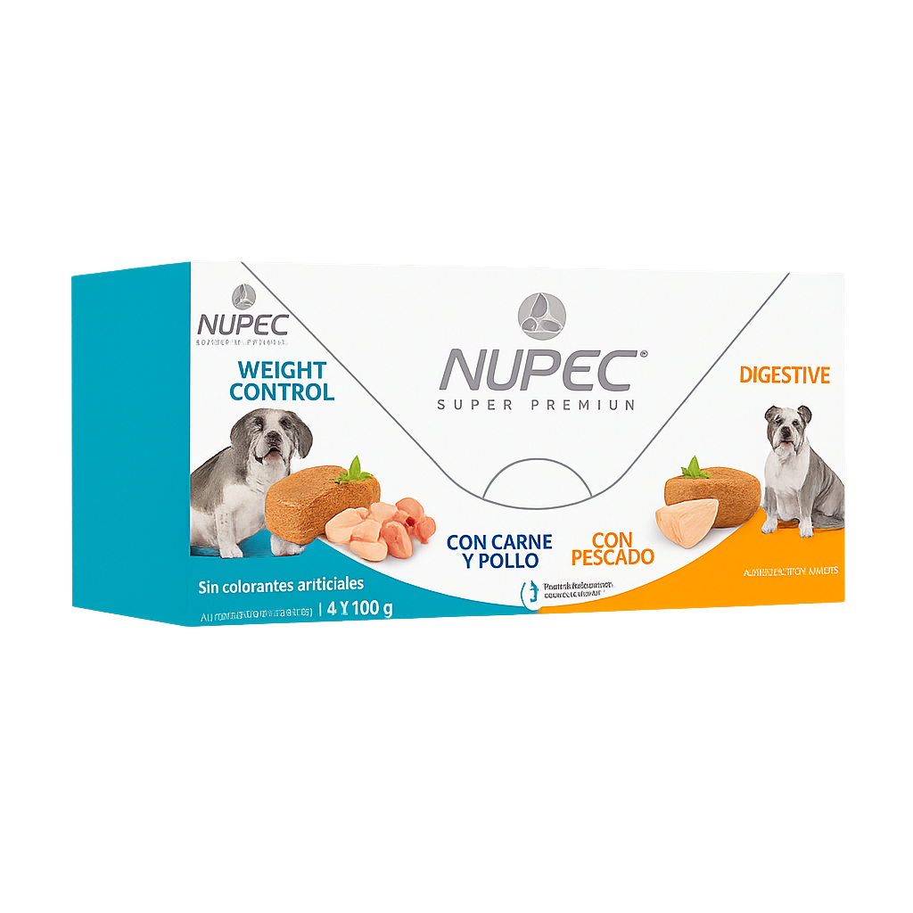 NUPEC CLUSTER DIGESTIVE AND WEIGHT CONTROL 1X4X100GR