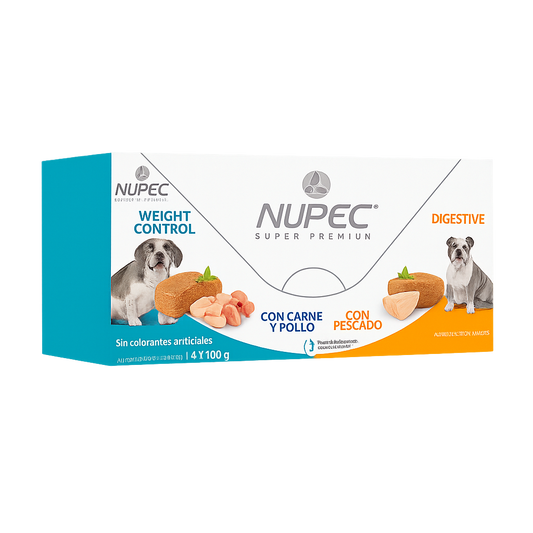 NUPEC CLUSTER DIGESTIVE AND WEIGHT CONTROL 1X4X100GR