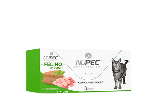 NUPEC CLUSTER FELINE INDOOR 1X4X100GR