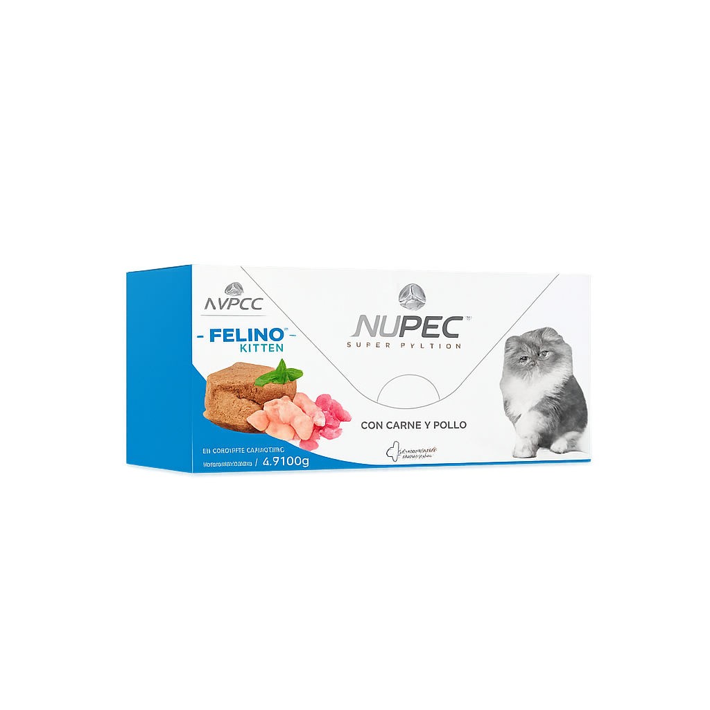 NUPEC CLUSTER FELINE KITTEN 1X4X100GR