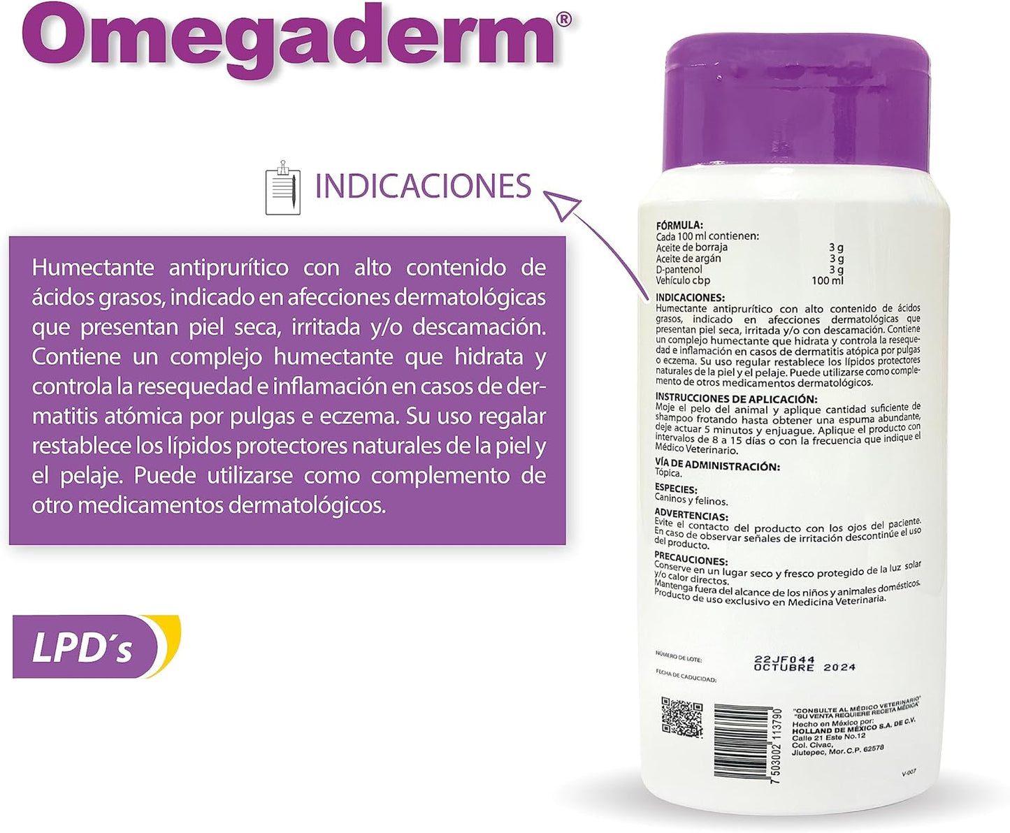 OMEGADERM SHAMPOO