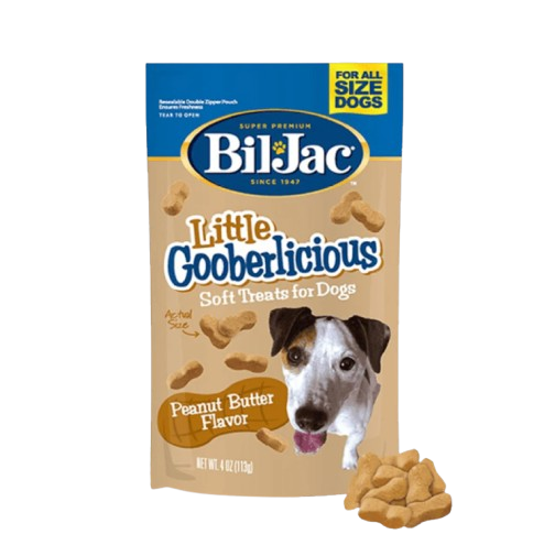 PREMIOS BIL JAC LITTLE GOOBERLICIOUS PENUT BUTTER 113GR