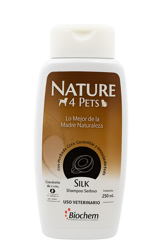 SHAMPOO NATURE 4 PETS SILK 250ML