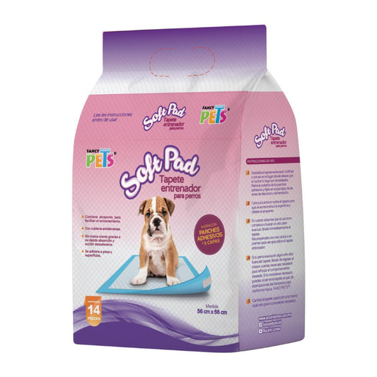 TAPETE ENTRENADOR FANCY PETS 14 PZAS