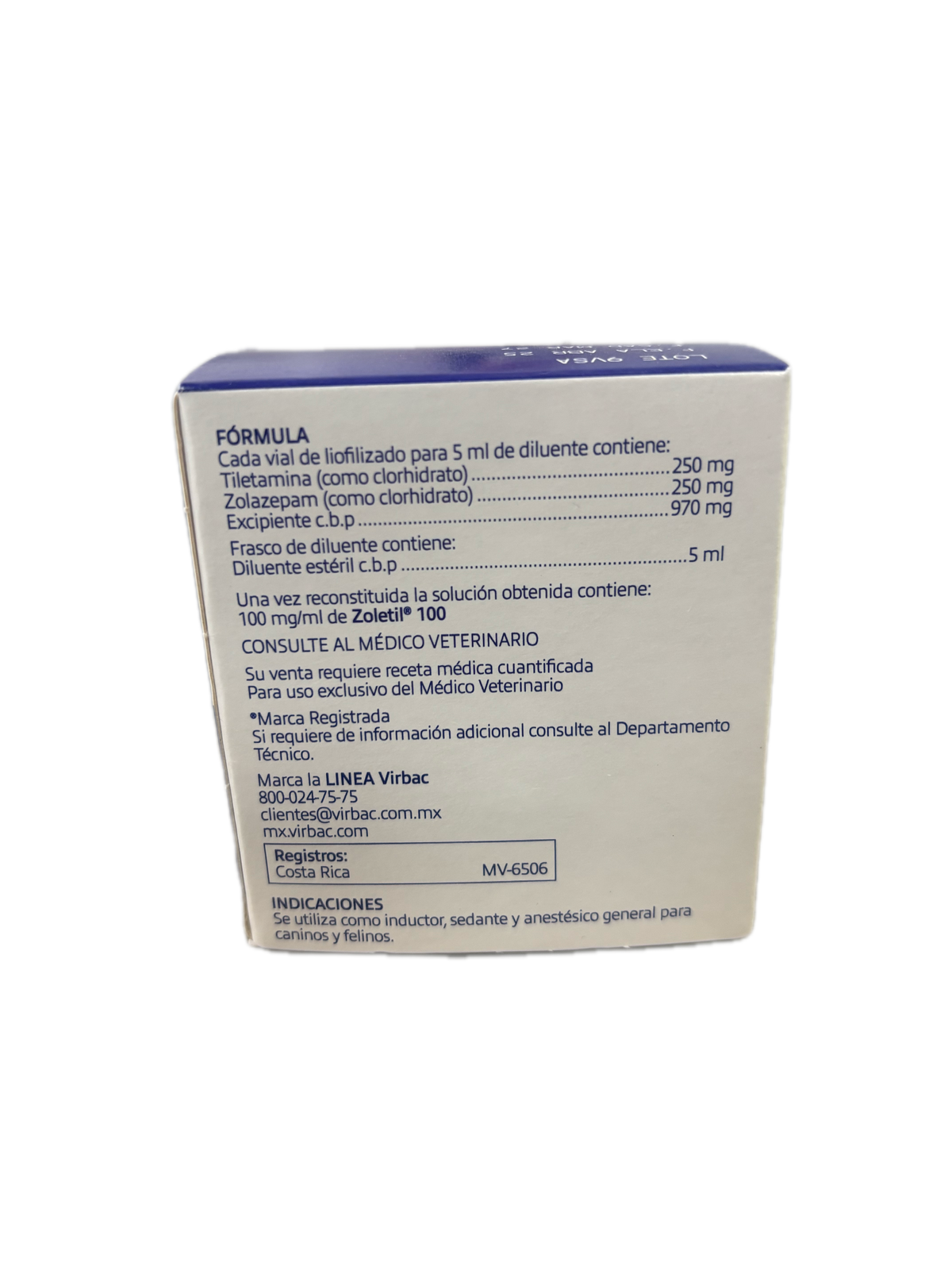 ZOLETIL 100 FCO 5 ML