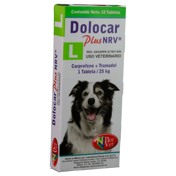 DOLOCAR PLUS NRV L 10 TAB