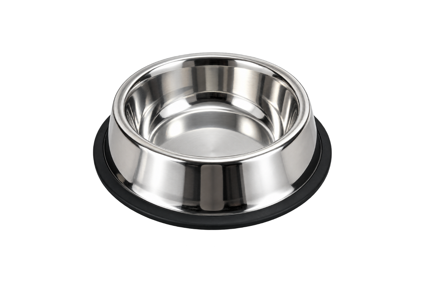 Plato de Acero Inoxidable 16 cm para Mascota