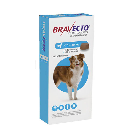 BRAVECTO 1M 20-40KG 400MG