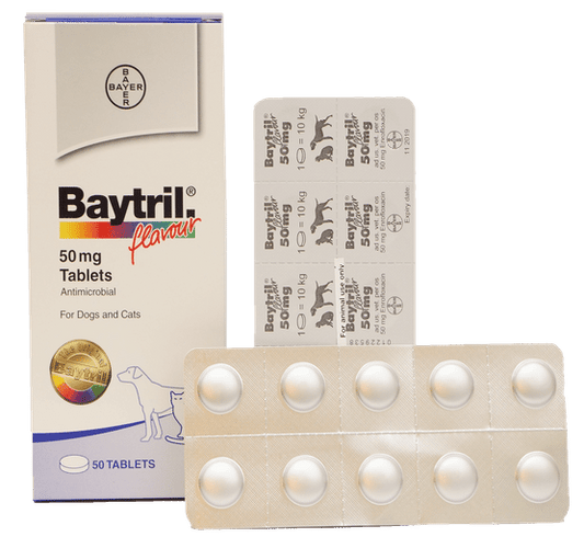 BAYTRIL FLAVOUR 50 MG C/30