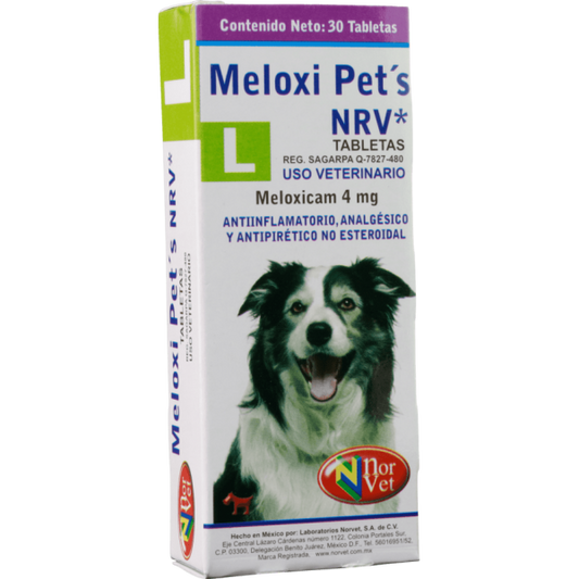 MELOXI-PETS L 4  MG (1X10KG) TABS