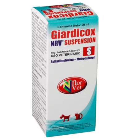 GIARDICOX NRV SUSPENSION ORAL 50ML