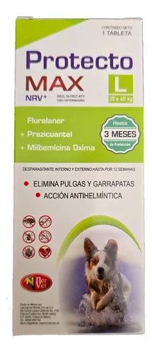 PROTECTO MAX NRV L 1 TAB (INTERNO EXTERNO 3 MESES)