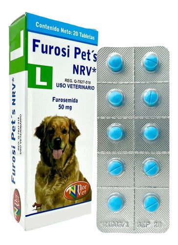 FUROSI PETS 50 MG S 20 TAB