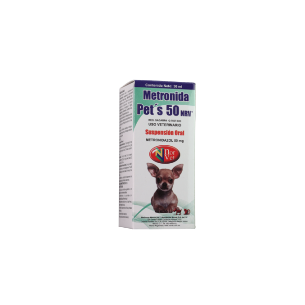 METRONIDAPETS 50MG/ML 30 ML