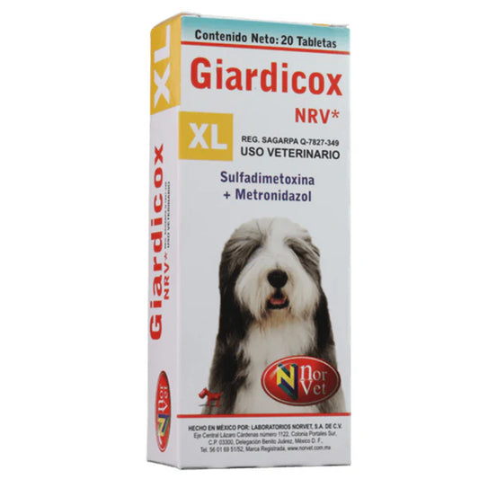 GIARDICOX XL 20 TABS