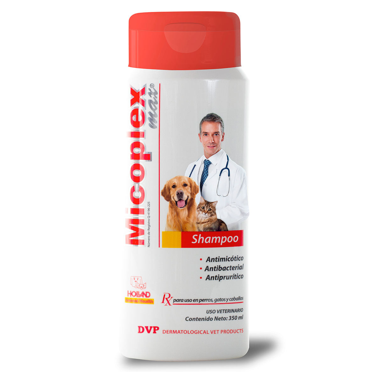 MICOPLEX SHAMPOO 350 ML HOLLAND – VeterinariaElLobo