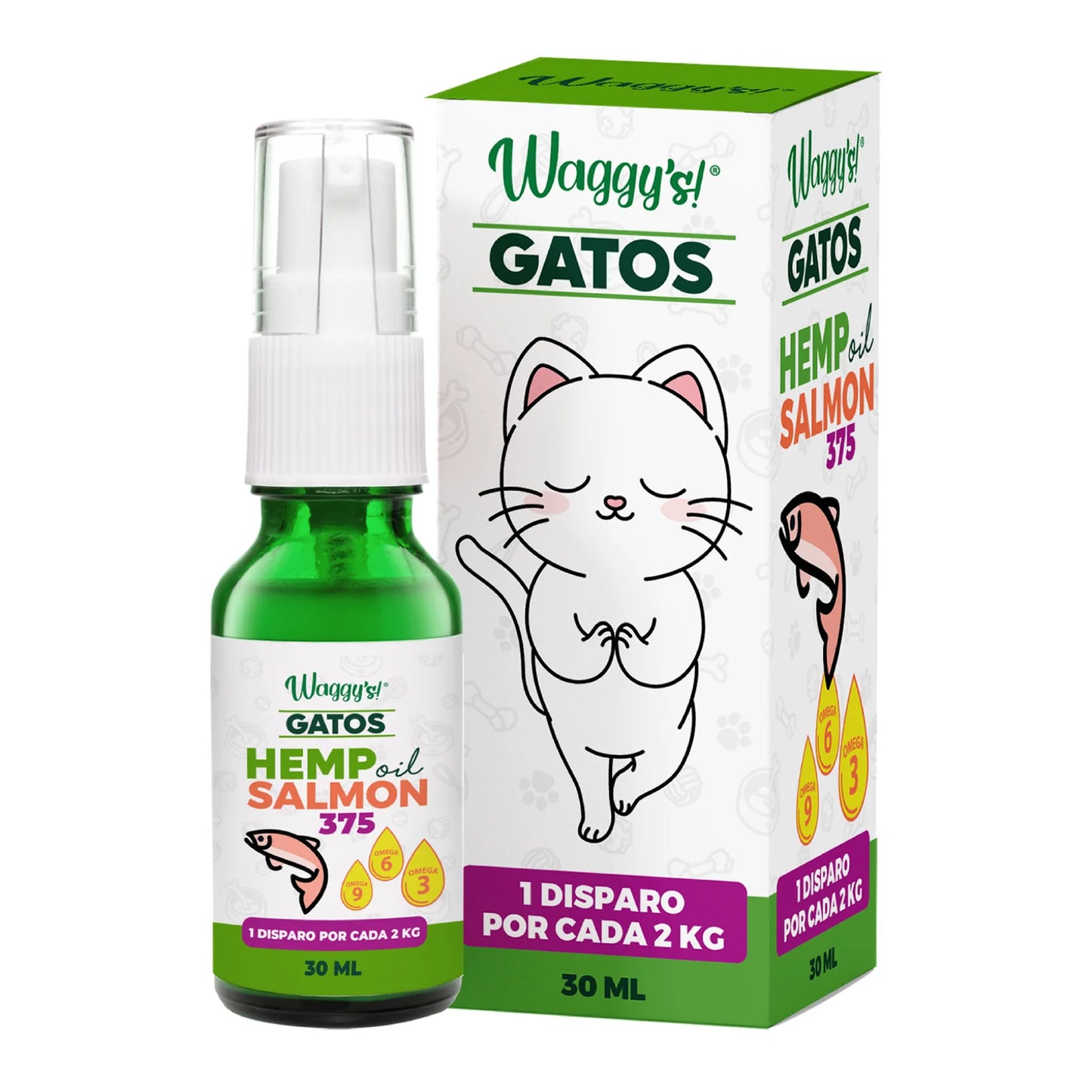 ACEITE SALMON PERROS 375 MG 30 ML