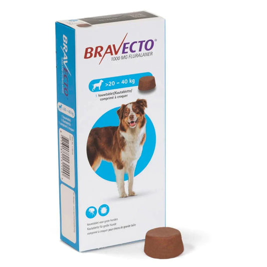 BRAVECTO 3M 20-40KG 1000 MG