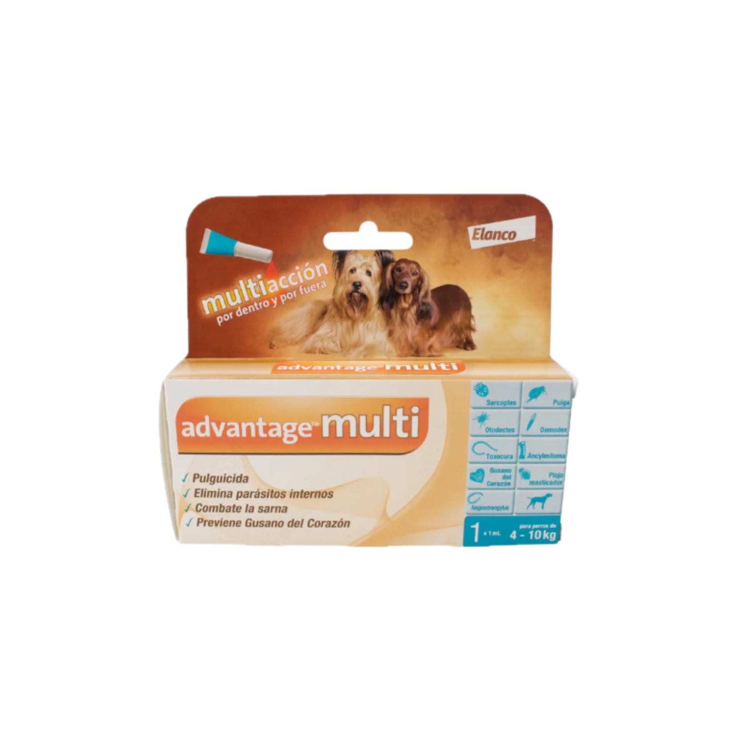 Advantage Multi 1 ml Perros 4 a 10 Kg