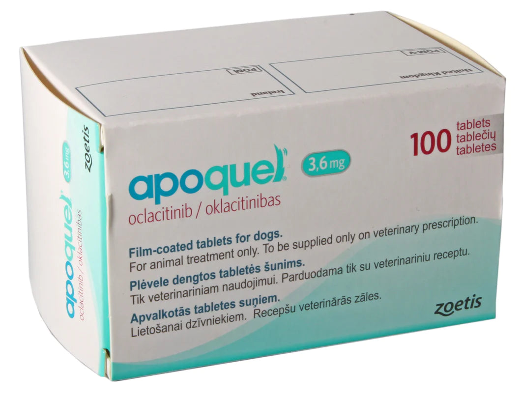 Apoquel 3.6 mg 100 tabletas