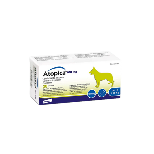 ATOPICA 100MG CON 30 CAPSULAS