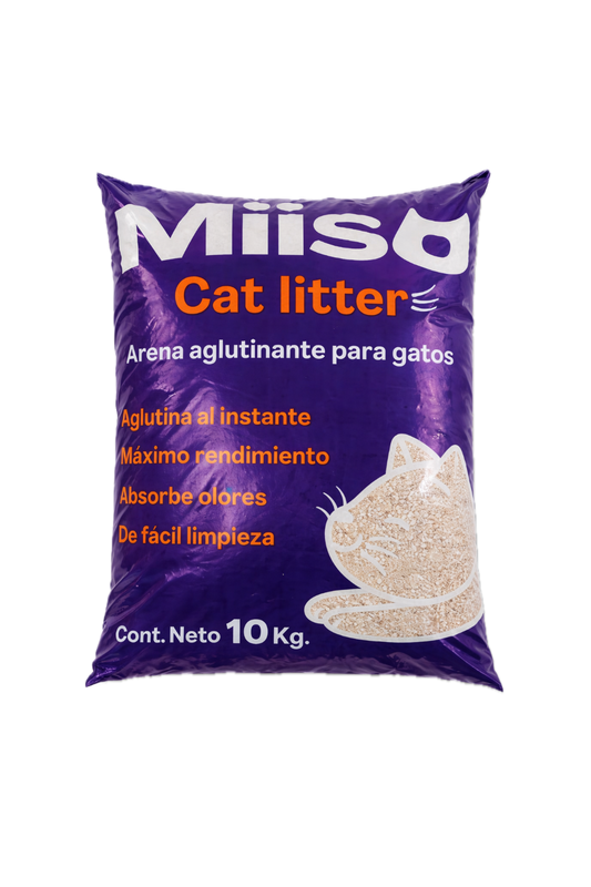 Arena Aglutinante para Gatos – 10 kg