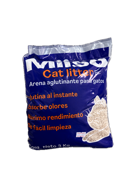 Arena Aglutinante para Gatos 3 kg