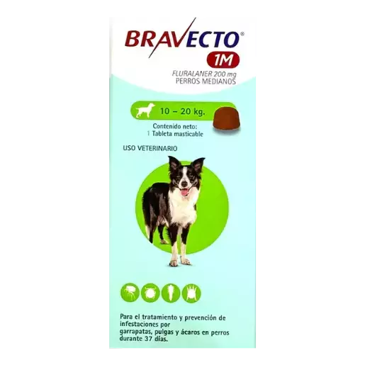 BRAVECTO 1M 10-20KG TAB