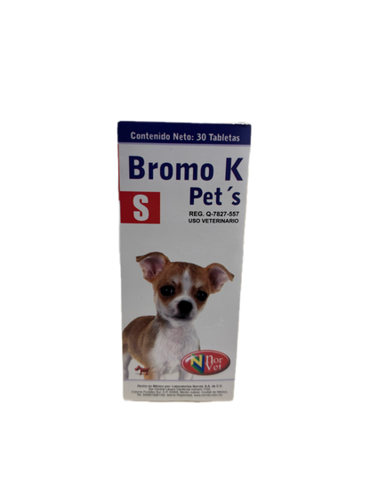 BROMO K "S" CON 30 TABLETAS (62.5MG)