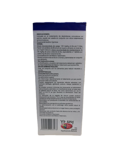 BROMO K "S" CON 30 TABLETAS (62.5MG)