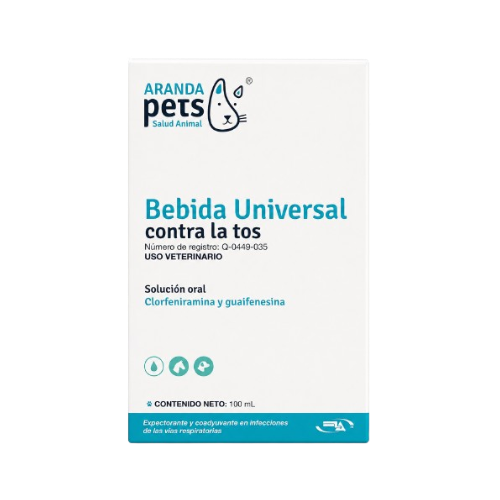 Bebida Universal contra la Tos Aranda Pets | 100 ml