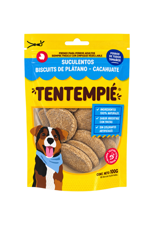 Biscuits de Plátano-Cacahuate para Perro | 100 g