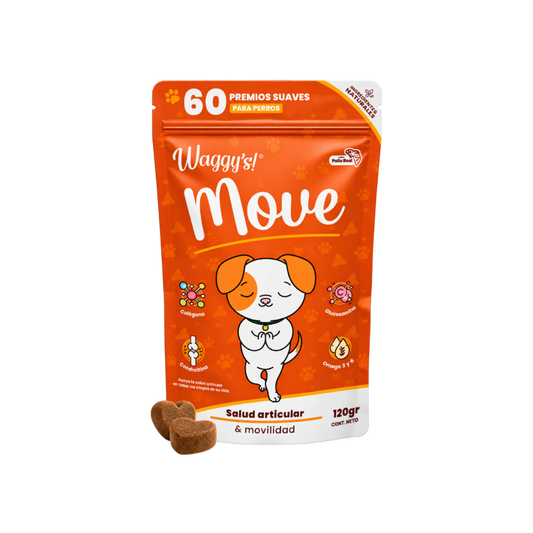 Waggy’s Move Suplemento Articular para Perro | 60 Premios