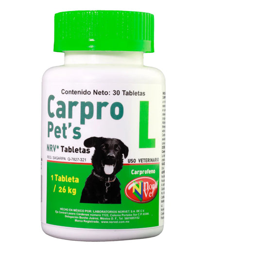 CARPRO PETS L 30 TABS