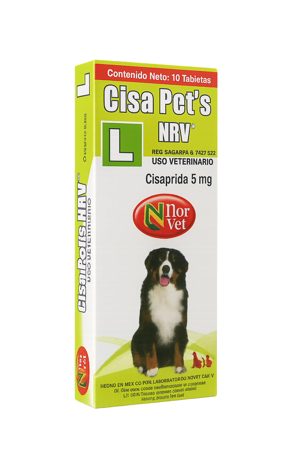 CISA PETS L CON 10 TABLETAS
