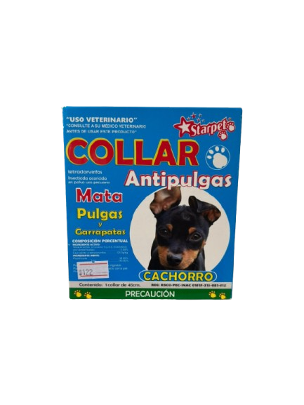 COLLAR ANTIPULGAS CACHORRO STARTPET