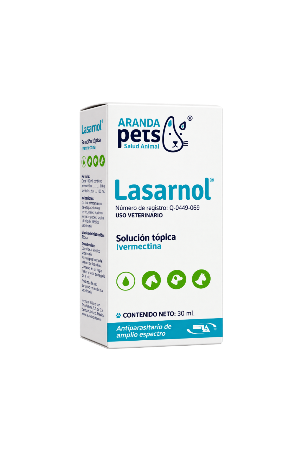 Lasarnol Ivermectina Tópica | 30 mL